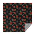 thumbnail image 1 of Pioneer Flower Floral Print Pattern Square Tablecloth, Waterproof Wipeable Spillproof Washable Table Cover for Home Kitchen Party Decor, 52"x52", 1 of 6
