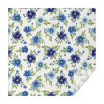 thumbnail image 1 of Pioneer Flower Floral Print Pattern Square Tablecloth, Waterproof Wipeable Spillproof Washable Table Cover for Home Kitchen Party Decor, 52"x52", 1 of 6