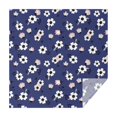 thumbnail image 1 of Pioneer Flower Floral Print Pattern Square Tablecloth, Waterproof Wipeable Spillproof Washable Table Cover for Home Kitchen Party Decor, 52"x52", 1 of 6