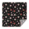 thumbnail image 1 of Pioneer Flower Floral Print Pattern Square Tablecloth, Waterproof Wipeable Spillproof Washable Table Cover for Home Kitchen Party Decor, 52"x52", 1 of 6