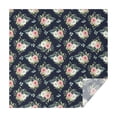 thumbnail image 1 of Pioneer Flower Floral Print Pattern Square Tablecloth, Waterproof Wipeable Spillproof Washable Table Cover for Home Kitchen Party Decor, 52"x52", 1 of 6