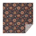 thumbnail image 1 of Pioneer Flower Floral Print Pattern Square Tablecloth, Waterproof Wipeable Spillproof Washable Table Cover for Home Kitchen Party Decor, 52"x52", 1 of 6