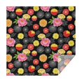 thumbnail image 1 of Pioneer Flower Floral Print Pattern Square Tablecloth, Waterproof Wipeable Spillproof Washable Table Cover for Home Kitchen Party Decor, 52"x52", 1 of 6