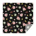 thumbnail image 1 of Pioneer Flower Floral Print Pattern Square Tablecloth, Waterproof Wipeable Spillproof Washable Table Cover for Home Kitchen Party Decor, 52"x52", 1 of 6