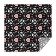 thumbnail image 1 of Pioneer Flower Floral Print Pattern Square Tablecloth, Waterproof Wipeable Spillproof Washable Table Cover for Home Kitchen Party Decor, 52"x52", 1 of 6
