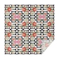 thumbnail image 1 of Pioneer Flower Floral Print Pattern Square Tablecloth, Waterproof Wipeable Spillproof Washable Table Cover for Home Kitchen Party Decor, 60"x60", 1 of 6