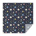 thumbnail image 1 of Pioneer Flower Floral Print Pattern Square Tablecloth, Waterproof Wipeable Spillproof Washable Table Cover for Home Kitchen Party Decor, 60"x60", 1 of 6