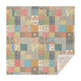 thumbnail image 1 of Pioneer Flower Floral Print Pattern Square Tablecloth, Waterproof Wipeable Spillproof Washable Table Cover for Home Kitchen Party Decor, 60"x60", 1 of 6