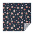 thumbnail image 1 of Pioneer Flower Floral Print Pattern Square Tablecloth, Waterproof Wipeable Spillproof Washable Table Cover for Home Kitchen Party Decor, 60"x60", 1 of 6