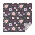 thumbnail image 1 of Pioneer Flower Floral Print Pattern Square Tablecloth, Waterproof Wipeable Spillproof Washable Table Cover for Home Kitchen Party Decor, 60"x60", 1 of 6