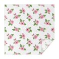 thumbnail image 1 of Pioneer Flower Floral Print Pattern Square Tablecloth, Waterproof Wipeable Spillproof Washable Table Cover for Home Kitchen Party Decor, 60"x60", 1 of 6