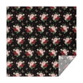 thumbnail image 1 of Pioneer Flower Floral Print Pattern Square Tablecloth, Waterproof Wipeable Spillproof Washable Table Cover for Home Kitchen Party Decor, 60"x60", 1 of 6