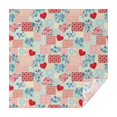 thumbnail image 1 of Pioneer Flower Floral Print Pattern Square Tablecloth, Waterproof Wipeable Spillproof Washable Table Cover for Home Kitchen Party Decor, 60"x60", 1 of 6