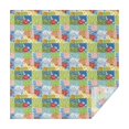 thumbnail image 1 of Pioneer Flower Floral Print Pattern Square Tablecloth, Waterproof Wipeable Spillproof Washable Table Cover for Home Kitchen Party Decor, 60"x60", 1 of 6