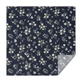 thumbnail image 1 of Pioneer Flower Floral Print Pattern Square Tablecloth, Waterproof Wipeable Spillproof Washable Table Cover for Home Kitchen Party Decor, 60"x60", 1 of 6