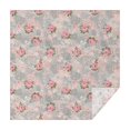 thumbnail image 1 of Pioneer Flower Floral Print Pattern Square Tablecloth, Waterproof Wipeable Spillproof Washable Table Cover for Home Kitchen Party Decor, 60"x60", 1 of 6