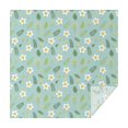 thumbnail image 1 of Pioneer Flower Floral Print Pattern Square Tablecloth, Waterproof Wipeable Spillproof Washable Table Cover for Home Kitchen Party Decor, 60"x60", 1 of 6