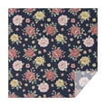 thumbnail image 1 of Pioneer Flower Floral Print Pattern Square Tablecloth, Waterproof Wipeable Spillproof Washable Table Cover for Home Kitchen Party Decor, 60"x60", 1 of 6