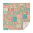thumbnail image 1 of Pioneer Flower Floral Print Pattern Square Tablecloth, Waterproof Wipeable Spillproof Washable Table Cover for Home Kitchen Party Decor, 60"x60", 1 of 6