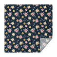 thumbnail image 1 of Pioneer Flower Floral Print Pattern Square Tablecloth, Waterproof Wipeable Spillproof Washable Table Cover for Home Kitchen Party Decor, 60"x60", 1 of 6