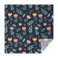 thumbnail image 1 of Pioneer Flower Floral Print Pattern Square Tablecloth, Waterproof Wipeable Spillproof Washable Table Cover for Home Kitchen Party Decor, 60"x60", 1 of 6