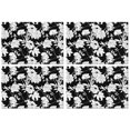 thumbnail image 1 of Pioneer Flower Floral Print Pattern Summer Placemats Table Placemats Set Of 4-Linen Kitchen Washable Placemats Table Mats 12x18 Inch Non-Slip Heat Resistant, 1 of 5