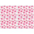 thumbnail image 1 of Pioneer Flower Floral Print Pattern Summer Placemats Table Placemats Set Of 4-Linen Kitchen Washable Placemats Table Mats 12x18 Inch Non-Slip Heat Resistant, 1 of 6