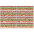 thumbnail image 1 of Pioneer Flower Floral Print Pattern Summer Placemats Table Placemats Set Of 4-Linen Kitchen Washable Placemats Table Mats 12x18 Inch Non-Slip Heat Resistant, 1 of 5
