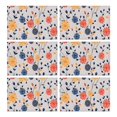 thumbnail image 1 of Pioneer Flower Floral Print Pattern Summer Placemats Table Placemats Set Of 6-Linen Kitchen Washable Placemats Table Mats 12x18 Inch Non-Slip Heat Resistant, 1 of 5
