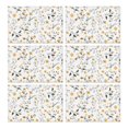 thumbnail image 1 of Pioneer Flower Floral Print Pattern Summer Placemats Table Placemats Set Of 6-Linen Kitchen Washable Placemats Table Mats 12x18 Inch Non-Slip Heat Resistant, 1 of 5