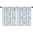 thumbnail image 1 of Pioneer Flower Floral Print Pattern Teens Curtains,Teens Insulated Curtains Set Of 2,Bedroom Essentials,Toddler Room Decor 42"x54", 1 of 5
