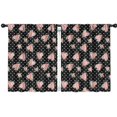 thumbnail image 1 of Pioneer Flower Floral Print Pattern Teens Curtains,Teens Insulated Curtains Set Of 2,Bedroom Essentials,Toddler Room Decor 42"x54", 1 of 5