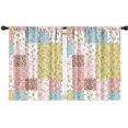 thumbnail image 1 of Pioneer Flower Floral Print Pattern Teens Curtains,Teens Insulated Curtains Set Of 2,Bedroom Essentials,Toddler Room Decor 42"x54", 1 of 5