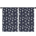 thumbnail image 1 of Pioneer Flower Floral Print Pattern Teens Curtains,Teens Insulated Curtains Set Of 2,Bedroom Essentials,Toddler Room Decor 42"x63", 1 of 5