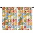 thumbnail image 1 of Pioneer Flower Floral Print Pattern Teens Curtains,Teens Insulated Curtains Set Of 2,Bedroom Essentials,Toddler Room Decor 42"x63", 1 of 5