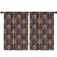 thumbnail image 1 of Pioneer Flower Floral Print Pattern Teens Curtains,Teens Insulated Curtains Set Of 2,Bedroom Essentials,Toddler Room Decor 42"x63", 1 of 5