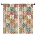 thumbnail image 1 of Pioneer Flower Floral Print Pattern Teens Curtains,Teens Insulated Curtains Set Of 2,Bedroom Essentials,Toddler Room Decor 42"x84", 1 of 5