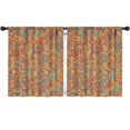 thumbnail image 1 of Pioneer Flower Floral Print Pattern Teens Curtains,Teens Insulated Curtains Set Of 2,Bedroom Essentials,Toddler Room Decor 52"x63", 1 of 5