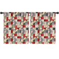 thumbnail image 1 of Pioneer Flower Floral Print Pattern Teens Curtains,Teens Insulated Curtains Set Of 2,Bedroom Essentials,Toddler Room Decor 52"x63", 1 of 5