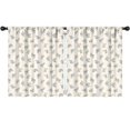 thumbnail image 1 of Pioneer Flower Floral Print Pattern Teens Curtains,Teens Insulated Curtains Set Of 2,Bedroom Essentials,Toddler Room Decor 52"x63", 1 of 5