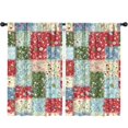 thumbnail image 1 of Pioneer Flower Floral Print Pattern Teens Curtains,Teens Insulated Curtains Set Of 2,Bedroom Essentials,Toddler Room Decor 52"x84", 1 of 5