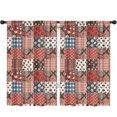 thumbnail image 1 of Pioneer Flower Floral Print Pattern Teens Curtains,Teens Insulated Curtains Set Of 2,Bedroom Essentials,Toddler Room Decor 52"x84", 1 of 5