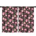 thumbnail image 1 of Pioneer Flower Floral Print Pattern Teens Curtains,Teens Insulated Curtains Set Of 2,Bedroom Essentials,Toddler Room Decor 52"x84", 1 of 5