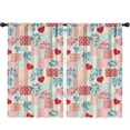 thumbnail image 1 of Pioneer Flower Floral Print Pattern Teens Curtains,Teens Insulated Curtains Set Of 2,Bedroom Essentials,Toddler Room Decor 52"x84", 1 of 5