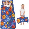thumbnail image 1 of Pioneer Flower Floral Print Pattern Toddler Nap Mats for Kids Preschool,Sleeping Mat Bag or Kids,Toddler Sleeping Bag,Toddler Nap Mat or Daycare, 1 of 6