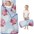 thumbnail image 1 of Pioneer Flower Floral Print Pattern Toddler Nap Mats for Kids Preschool,Sleeping Mat Bag or Kids,Toddler Sleeping Bag,Toddler Nap Mat or Daycare, 1 of 6