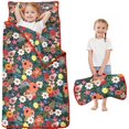 thumbnail image 1 of Pioneer Flower Floral Print Pattern Toddler Nap Mats for Kids Preschool,Sleeping Mat Bag or Kids,Toddler Sleeping Bag,Toddler Nap Mat or Daycare, 1 of 6