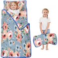 thumbnail image 1 of Pioneer Flower Floral Print Pattern Toddler Nap Mats for Kids Preschool,Sleeping Mat Bag or Kids,Toddler Sleeping Bag,Toddler Nap Mat or Daycare, 1 of 6