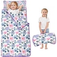 thumbnail image 1 of Pioneer Flower Floral Print Pattern Toddler Nap Mats for Kids Preschool,Sleeping Mat Bag or Kids,Toddler Sleeping Bag,Toddler Nap Mat or Daycare, 1 of 6