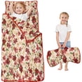 thumbnail image 1 of Pioneer Flower Floral Print Pattern Toddler Nap Mats for Kids Preschool,Sleeping Mat Bag or Kids,Toddler Sleeping Bag,Toddler Nap Mat or Daycare, 1 of 6